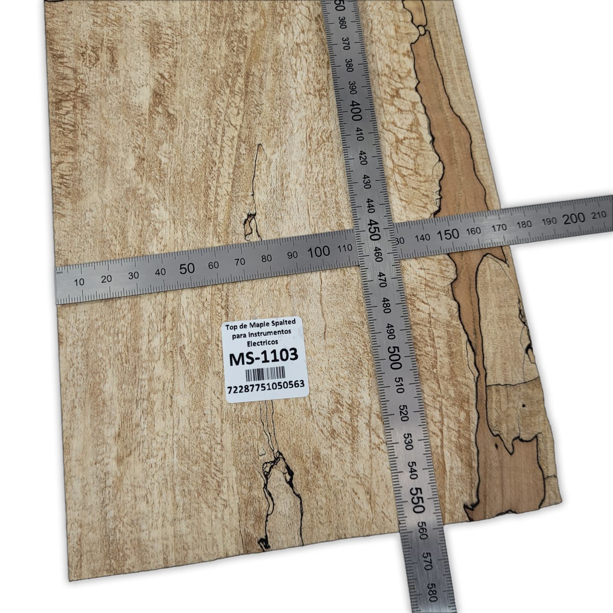 Top Unico MS-1103 de Spalted Maple para Bajos y Guitarras Electricas Calidad Especial2