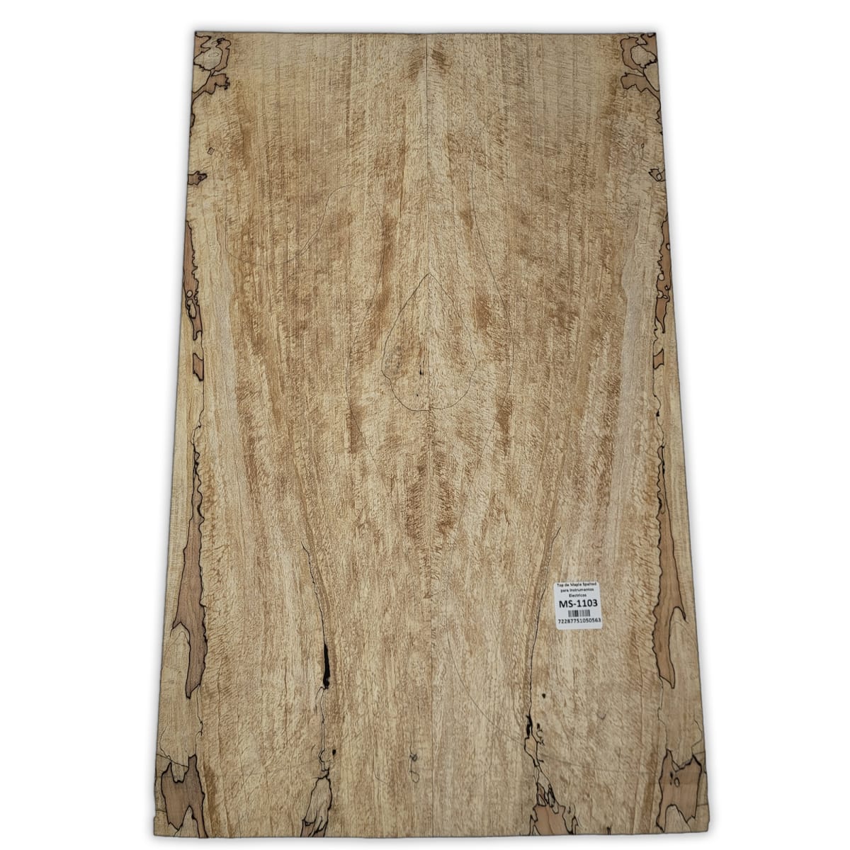 Top Unico MS-1103 de Spalted Maple para Bajos y Guitarras Electricas Calidad Especial7