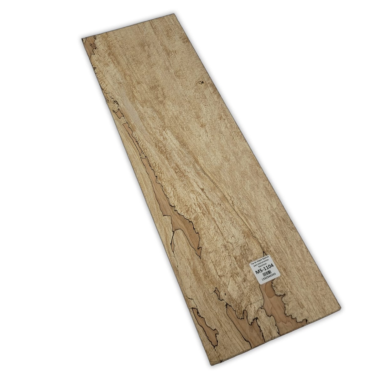 Top Unico MS-1104 de Spalted Maple para Bajos y Guitarras Electricas Calidad Especial3