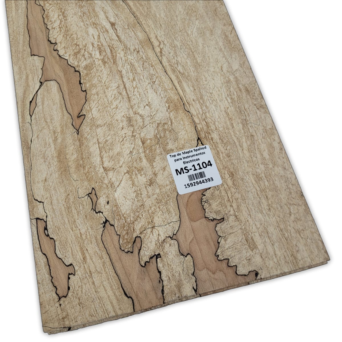 Top Unico MS-1104 de Spalted Maple para Bajos y Guitarras Electricas Calidad Especial4