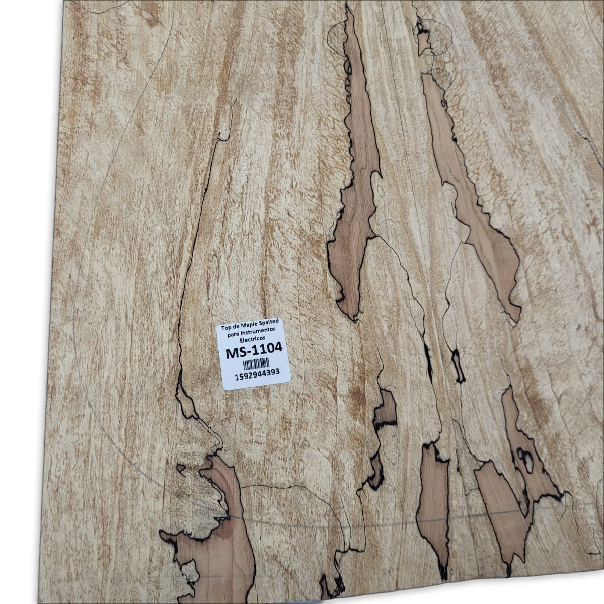 Top Unico MS-1104 de Spalted Maple para Bajos y Guitarras Electricas Calidad Especial5