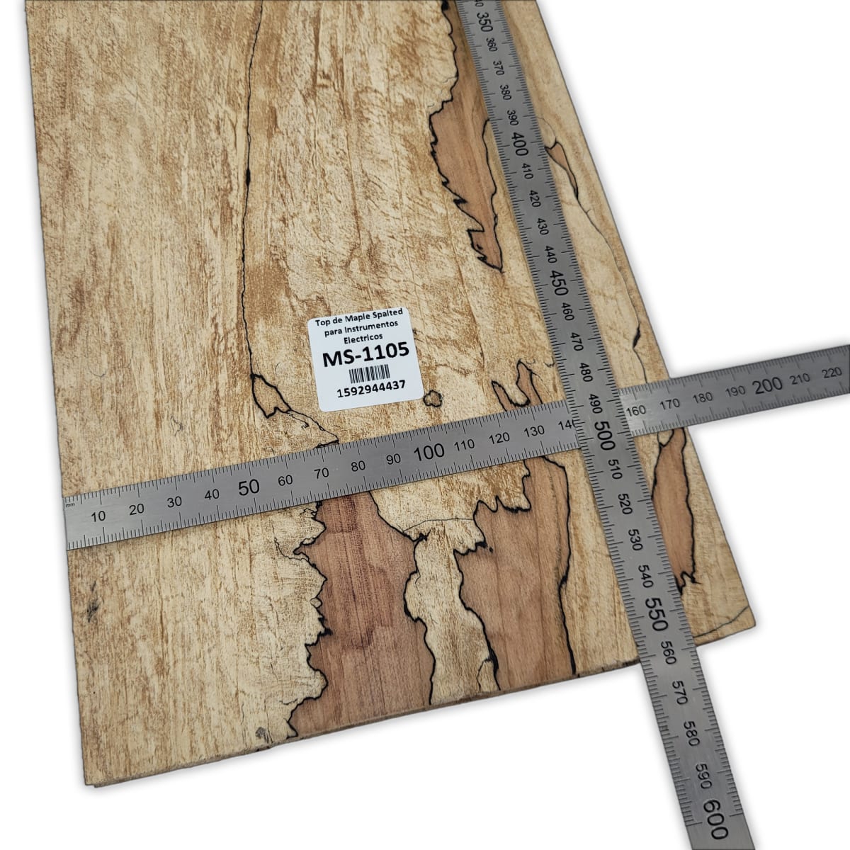 Top Unico MS-1105 de Spalted Maple para Bajos y Guitarras Electricas Calidad Especial2