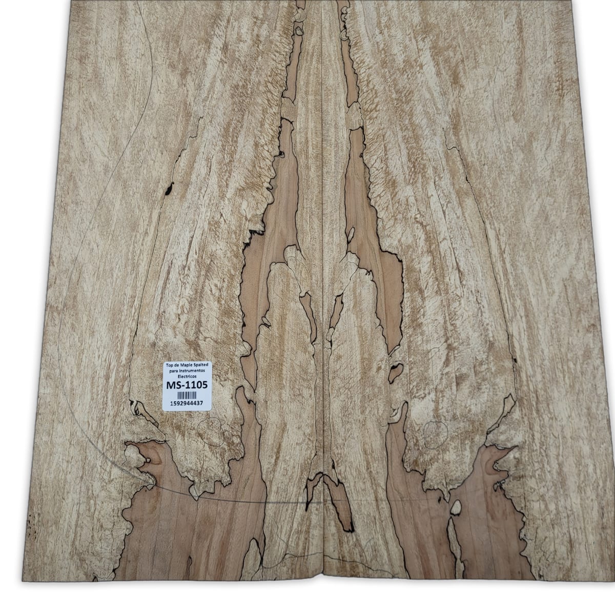 Top Unico MS-1105 de Spalted Maple para Bajos y Guitarras Electricas Calidad Especial5