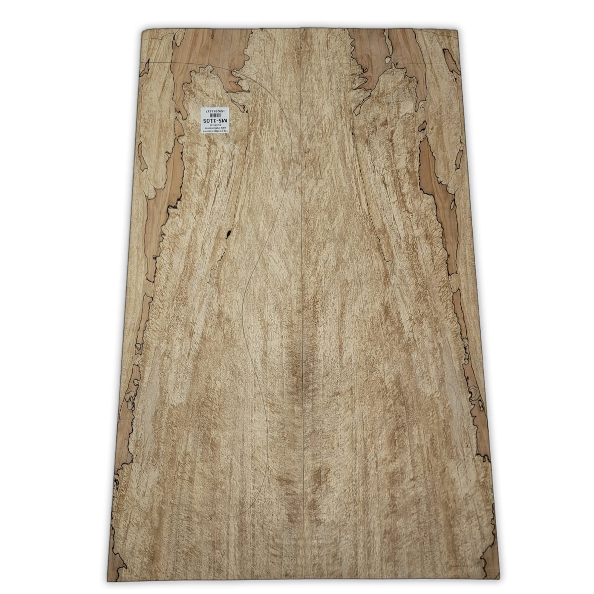 Top Unico MS-1105 de Spalted Maple para Bajos y Guitarras Electricas Calidad Especial6