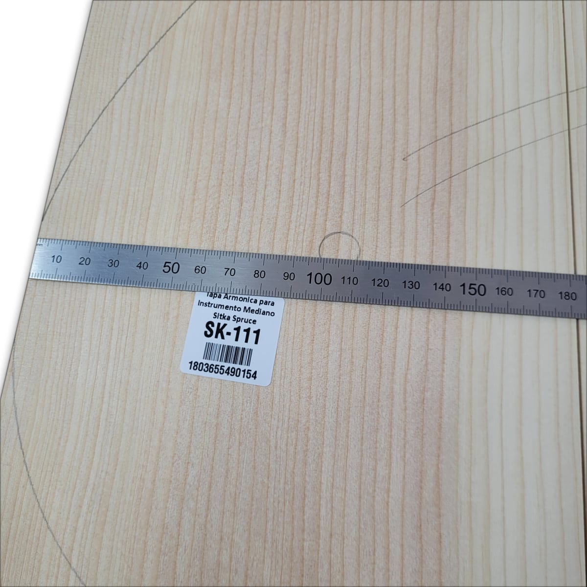 Tapa Armonica Unica SK-111 de Sitka Spruce para Guitarra4