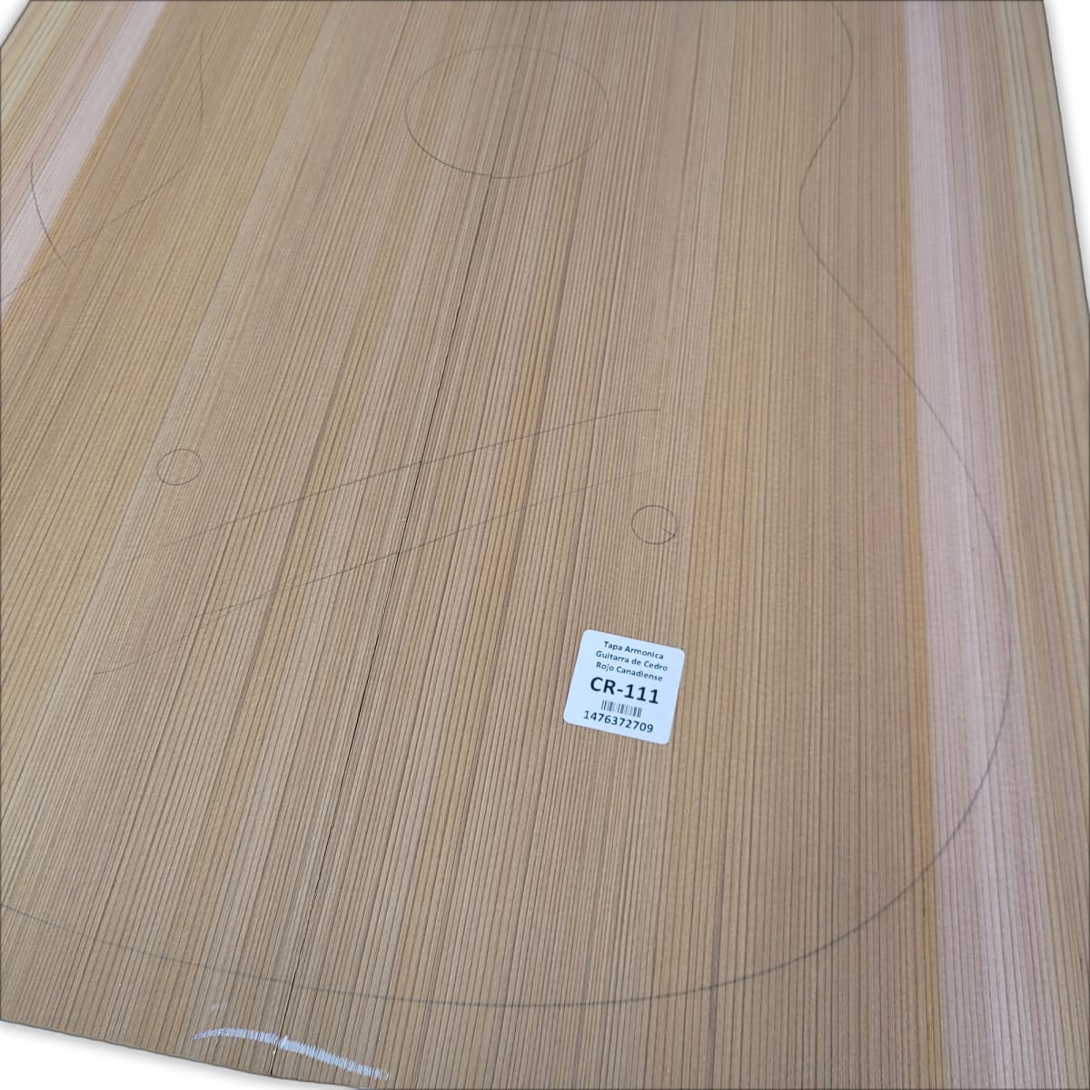 Tapa Armonica CR-111 de Cedro Rojo Canadiense Calidad AA para Guitarra6