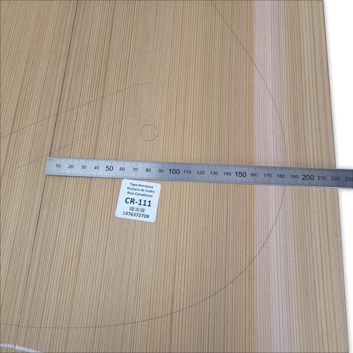 Tapa Armonica CR-111 de Cedro Rojo Canadiense Calidad AA para Guitarra4