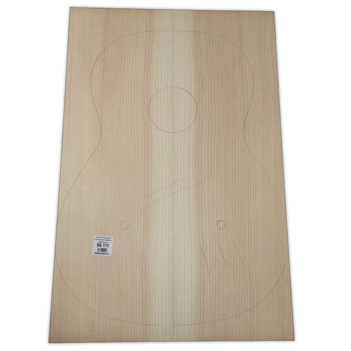 Tapa Armonica Unica SK-111 de Sitka Spruce para Guitarra7