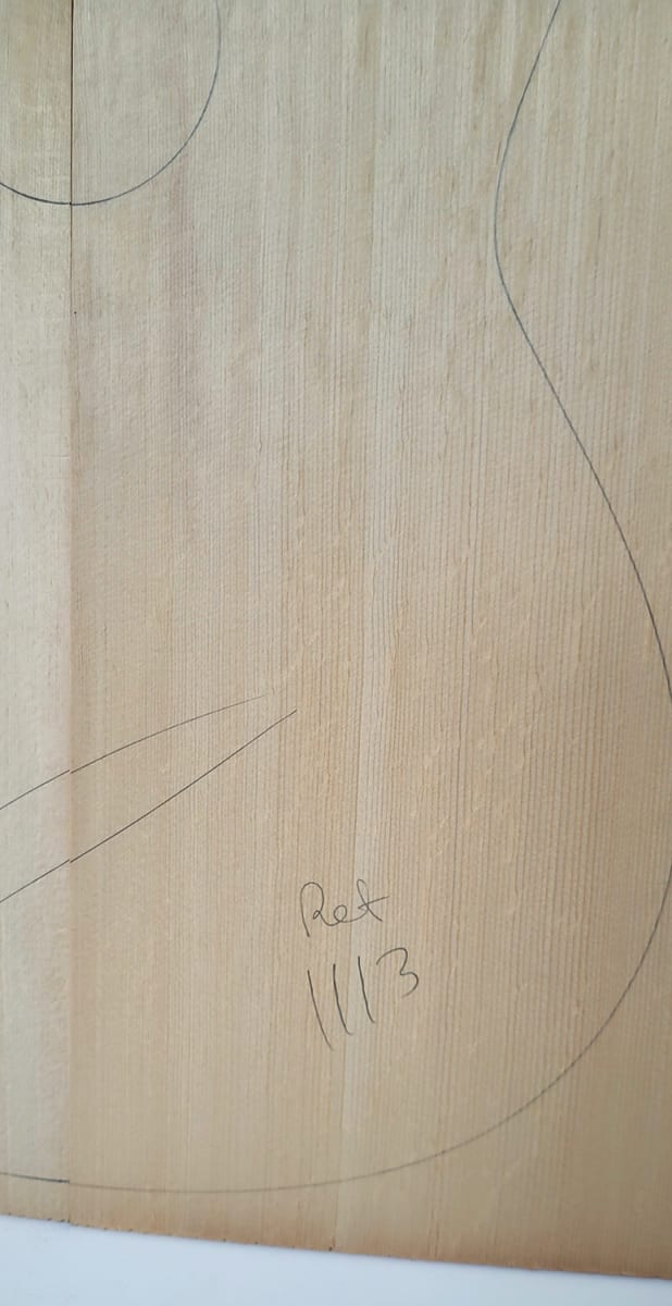 Tapa Armonica Extra Grande Unica REF: 1113 de Abeto Engelmann AAA Garra de Oso6