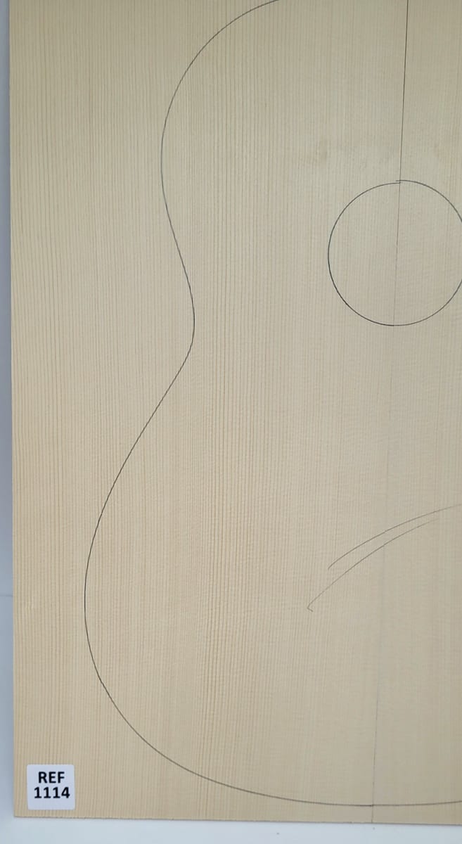 Tapa Armonica Extra Grande Unica REF: 1114 de Abeto Engelmann AAA Especial4