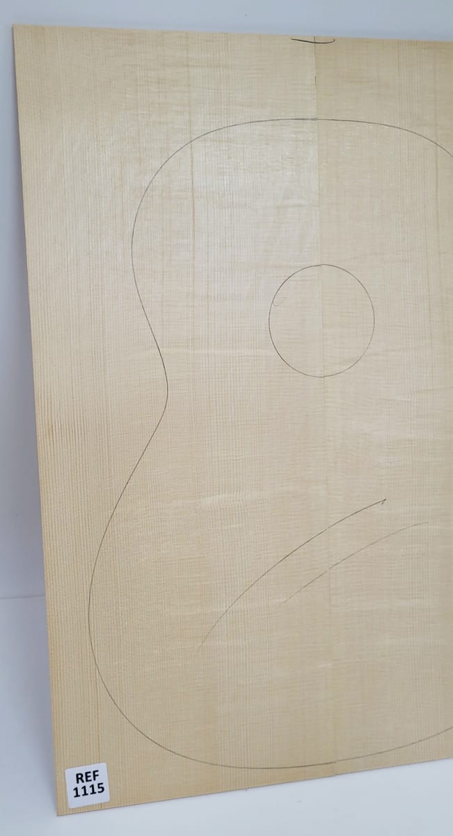 Tapa Armonica Extra Grande Unica REF: 1115 de Abeto Engelmann Especial AAA. Garra de Oso5