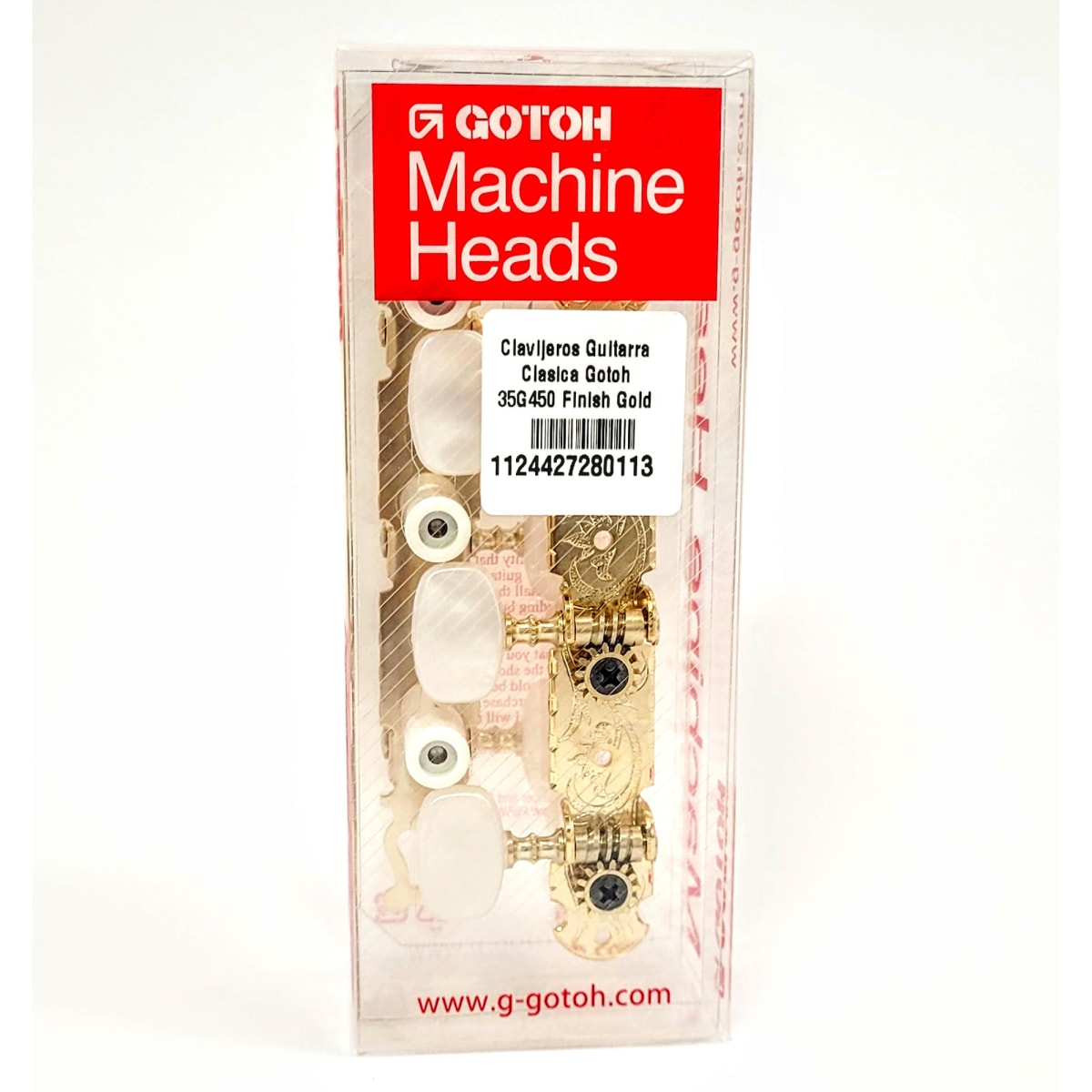 Clavijero Guitarra Clásica Gotoh 3L+3R Finish Gold 35G450 0