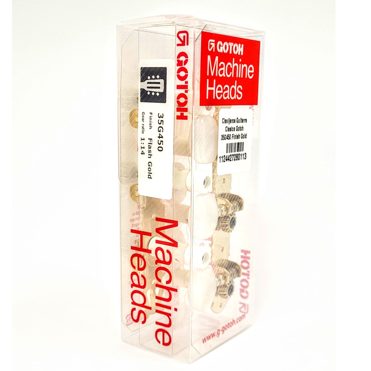 Clavijero Guitarra Clásica Gotoh 3L+3R Finish Gold 35G4507