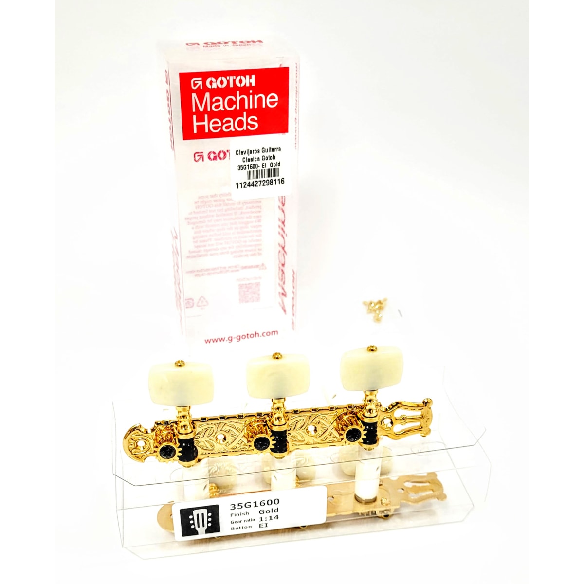 Clavijero Guitarra Clásica Gotoh 3L+3R Gold 35G1600-EI4