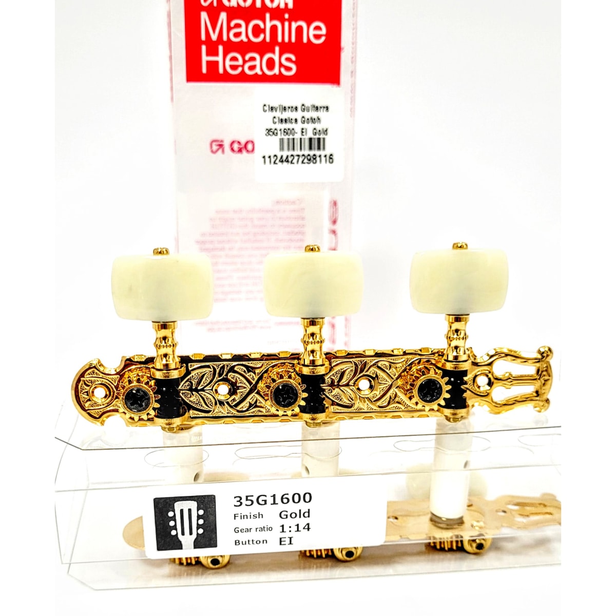 Clavijero Guitarra Clásica Gotoh 3L+3R Gold 35G1600-EI2