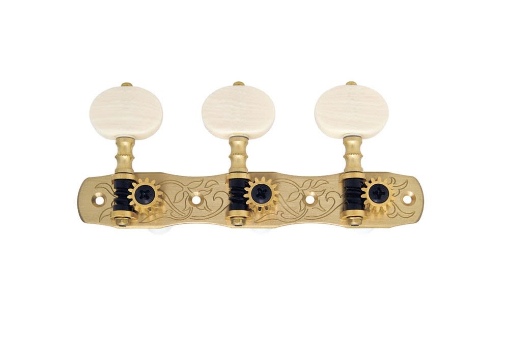 Clavijero Guitarra Clásica Gotoh 3L+3R Gold 35G1800-2M Bronce Sólido 0