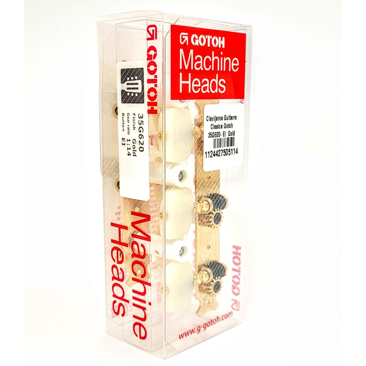 Clavijero Guitarra Clásica Gotoh 3L+3R Gold 35G620-EI6