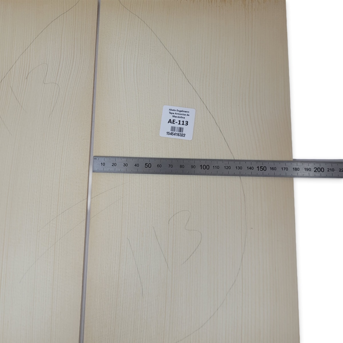 Tapa Armonica AE-113 de Abeto Engelmann Especial para Mandolina3