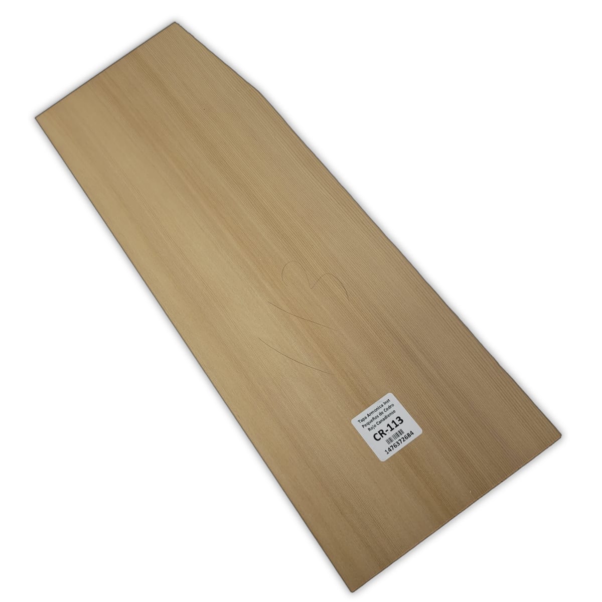 Tapa Armonica CR-113 de Cedro Rojo Canadiense Calidad AA para Instrumentos Pequeños5