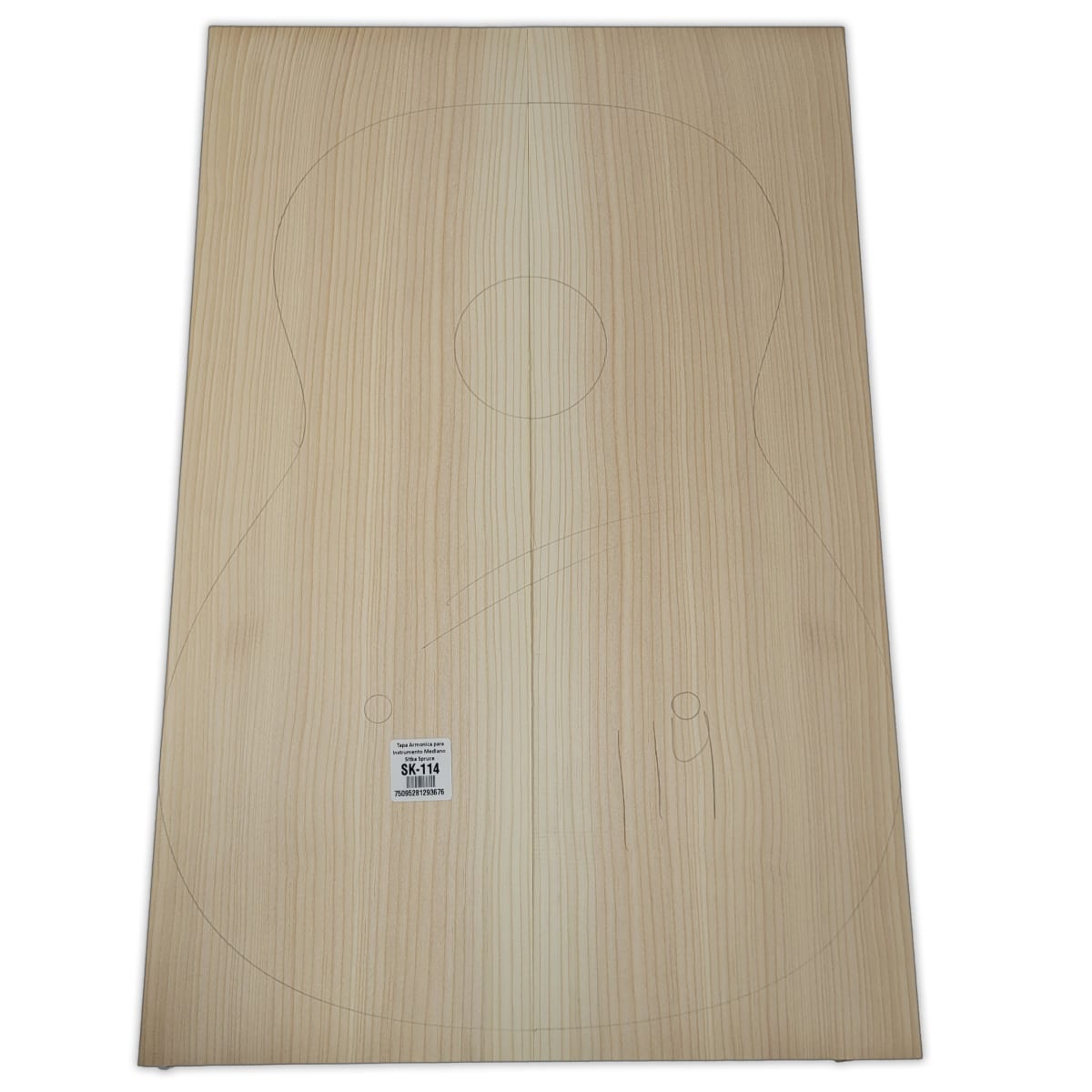 Tapa Armonica Unica SK-114 de Sitka Spruce para Guitarra9
