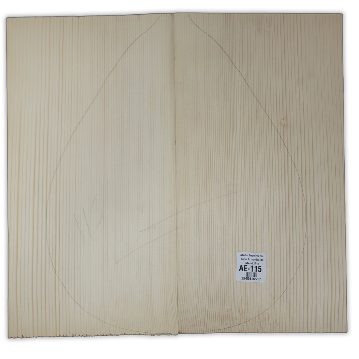 Tapa Armonica AE-115 de Abeto Engelmann Especial para Mandolina5