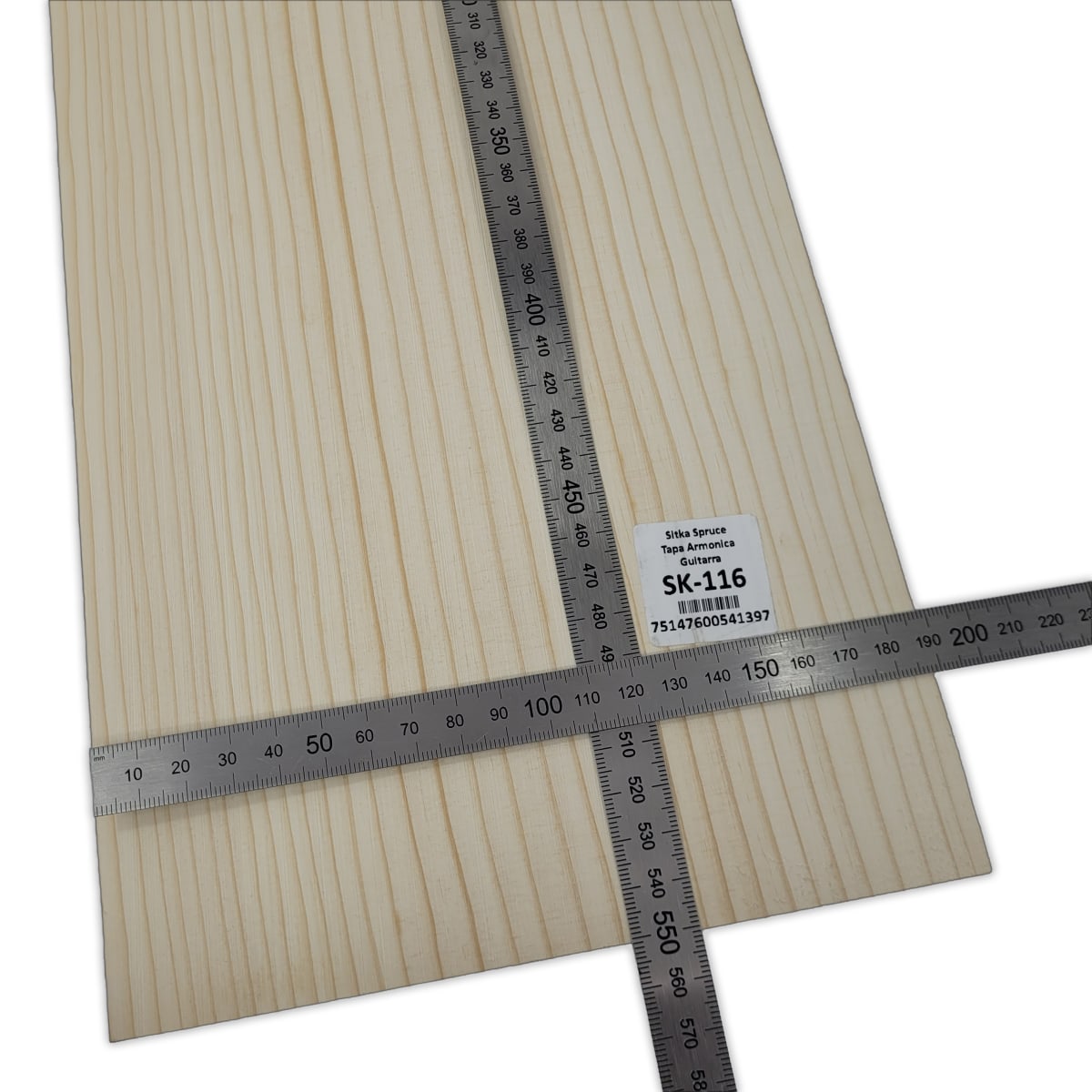 Tapa Armonica Unica SK-116 de Sitka Spruce para Guitarra / Calidad A2