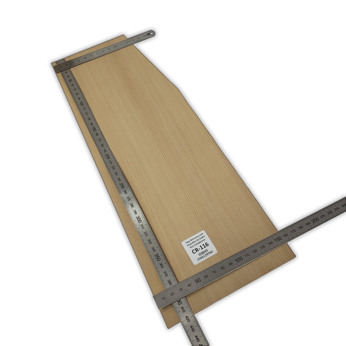 Tapa Armonica CR-116 de Cedro Rojo Canadiense Calidad AA para Instrumentos Pequeños2