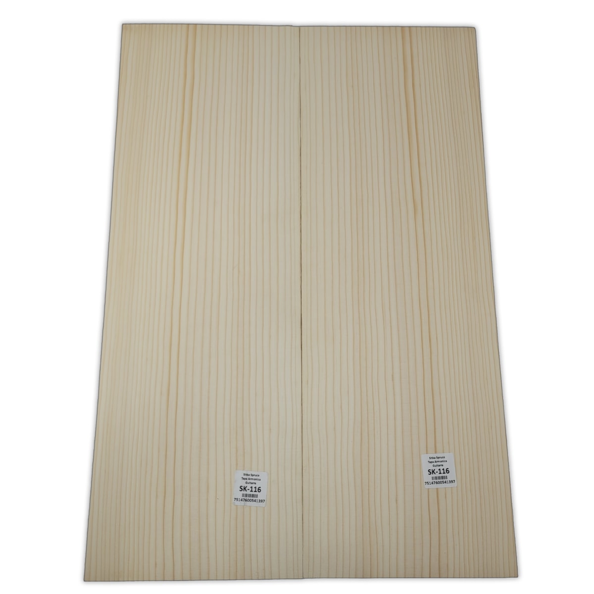 Tapa Armonica Unica SK-116 de Sitka Spruce para Guitarra / Calidad A8