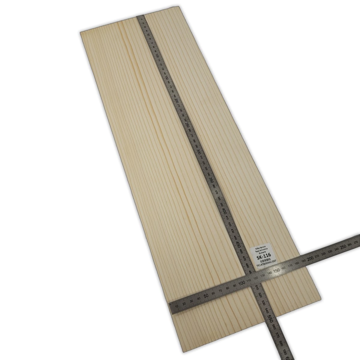 Tapa Armonica Unica SK-116 de Sitka Spruce para Guitarra / Calidad A3