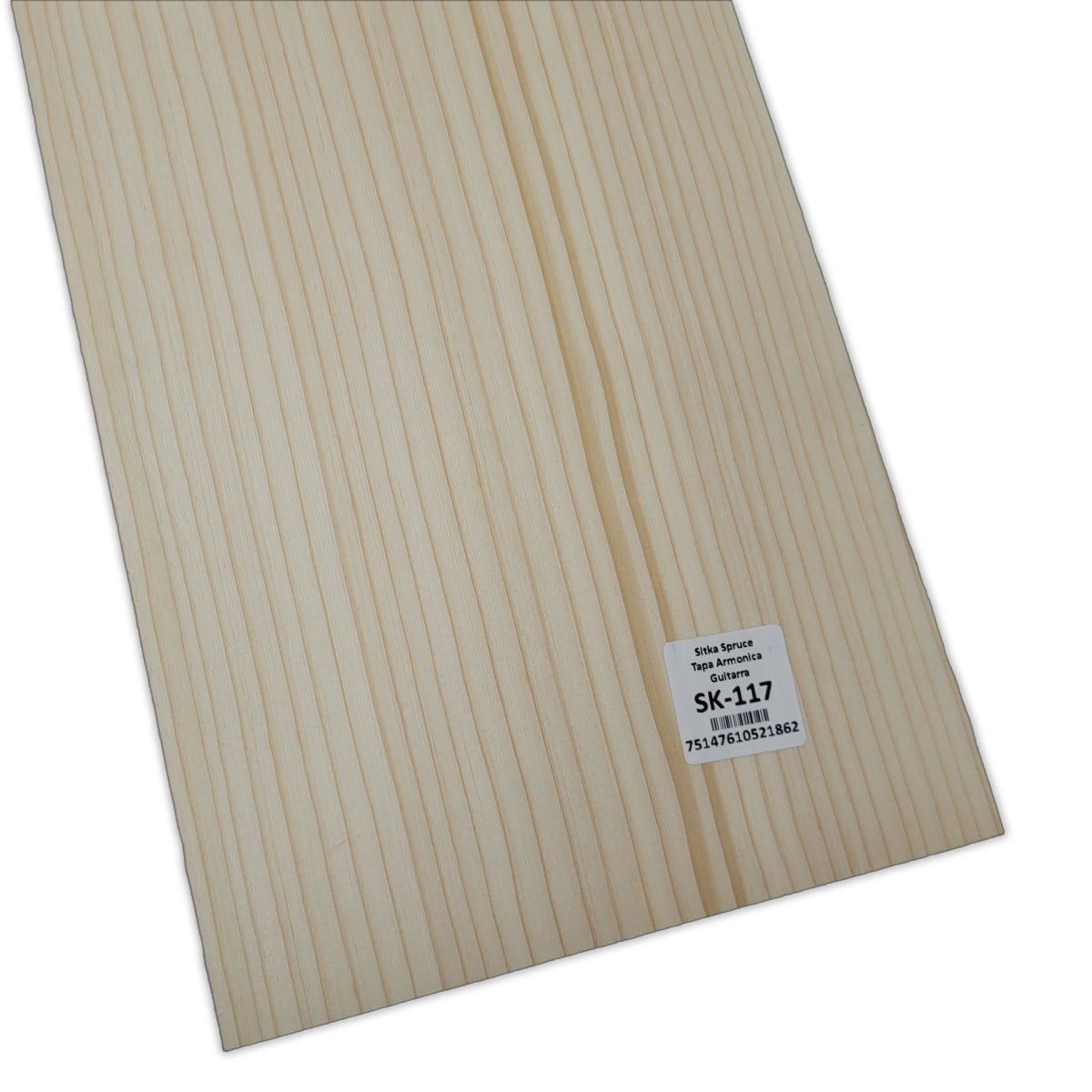 Tapa Armonica Unica SK-117 de Sitka Spruce para Guitarra / Calidad A7