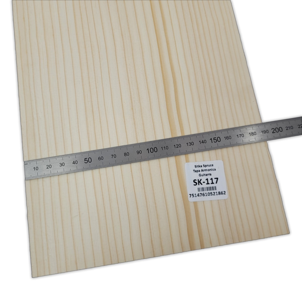 Tapa Armonica Unica SK-117 de Sitka Spruce para Guitarra / Calidad A4