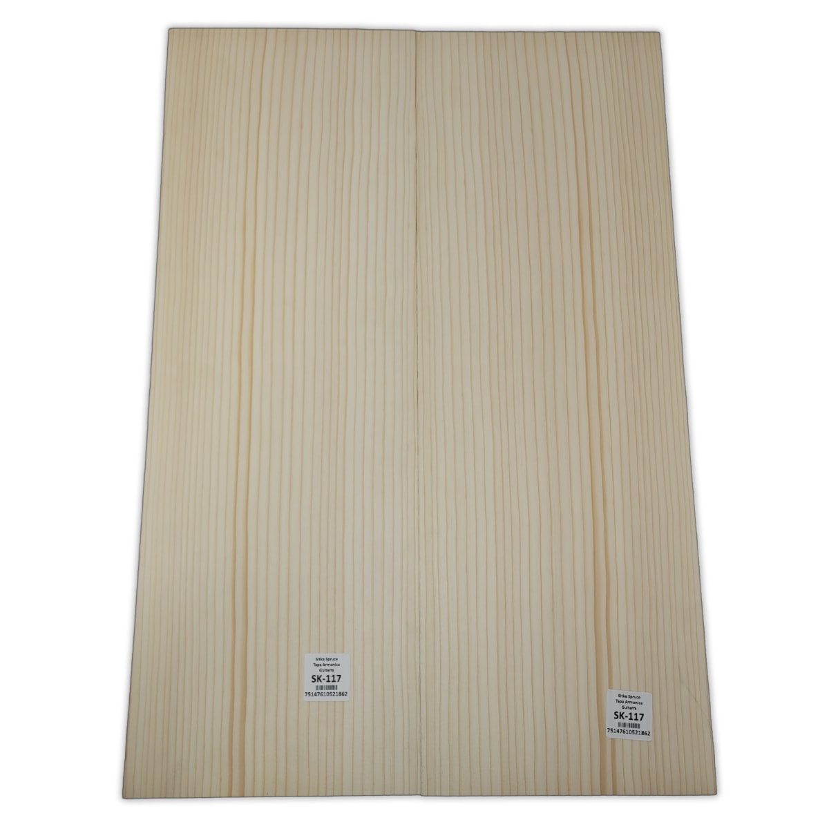 Tapa Armonica Unica SK-117 de Sitka Spruce para Guitarra / Calidad A 0