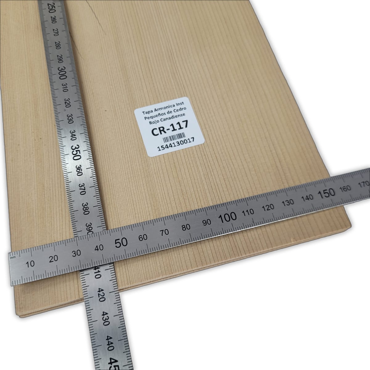 Tapa Armonica CR-117 de Cedro Rojo Canadiense Calidad AA para Instrumentos Pequeños3