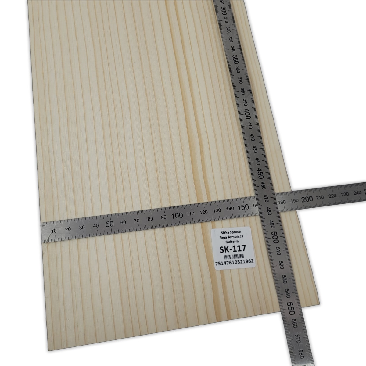Tapa Armonica Unica SK-117 de Sitka Spruce para Guitarra / Calidad A2