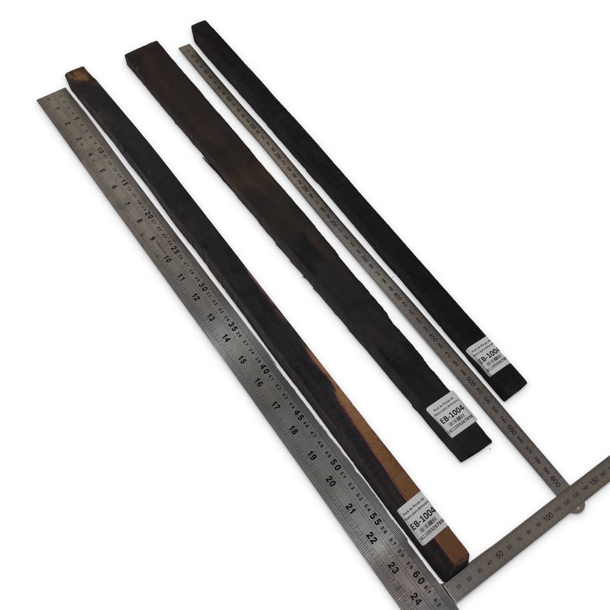 Set de 3 Piezas EB-1004 de Ebano Negro para Artesania1