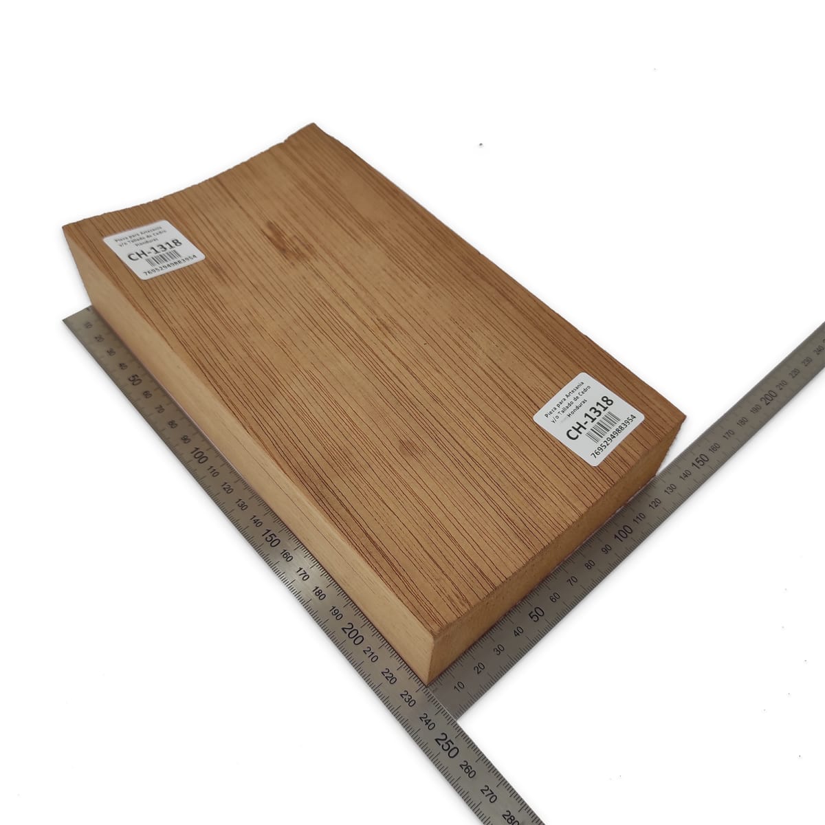 Pieza CH-1318 de Cedro Honduras para Tallado1