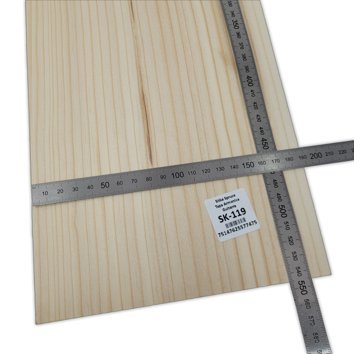 Tapa Armonica Unica SK-119 de Sitka Spruce para Guitarra / Calidad A2