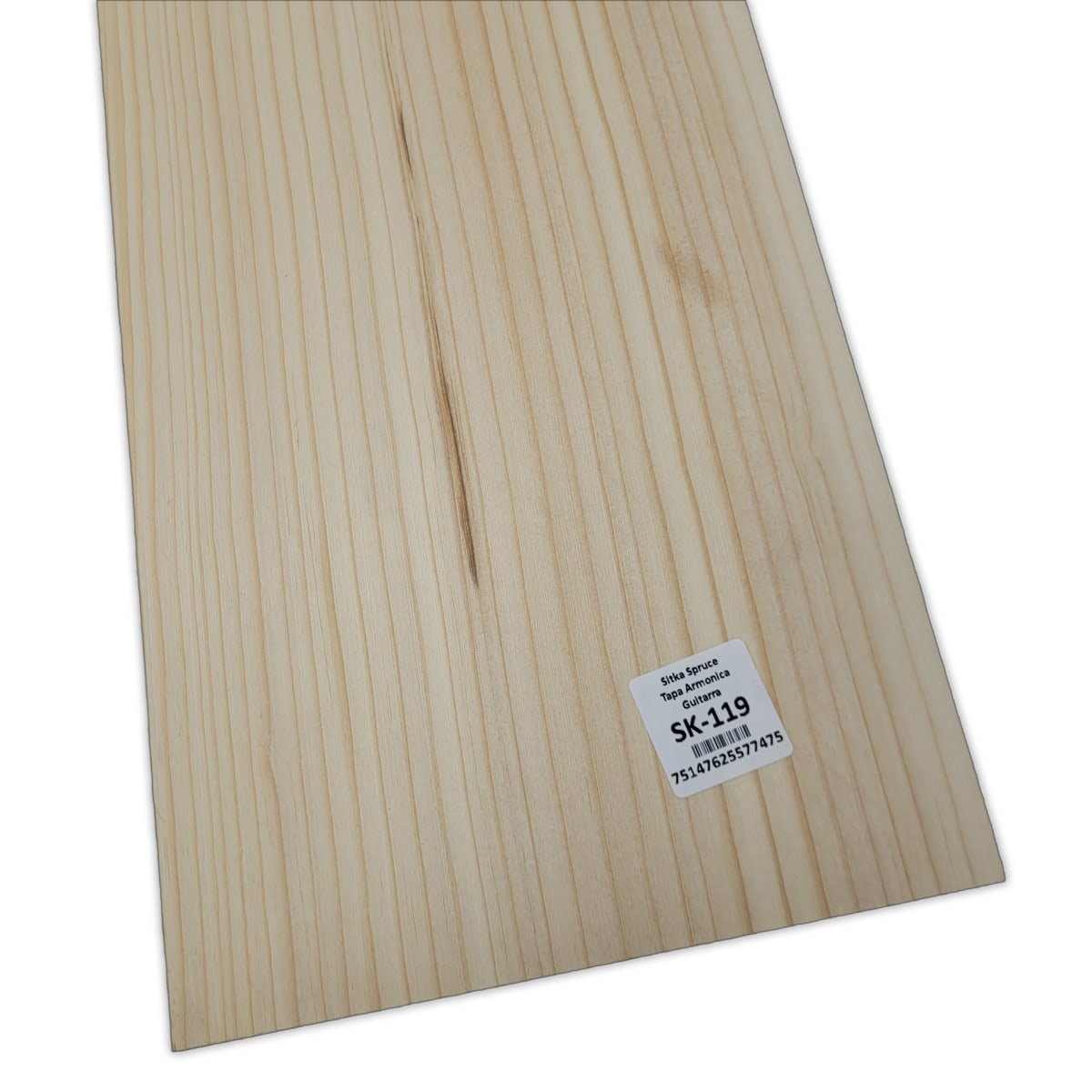 Tapa Armonica Unica SK-119 de Sitka Spruce para Guitarra / Calidad A8