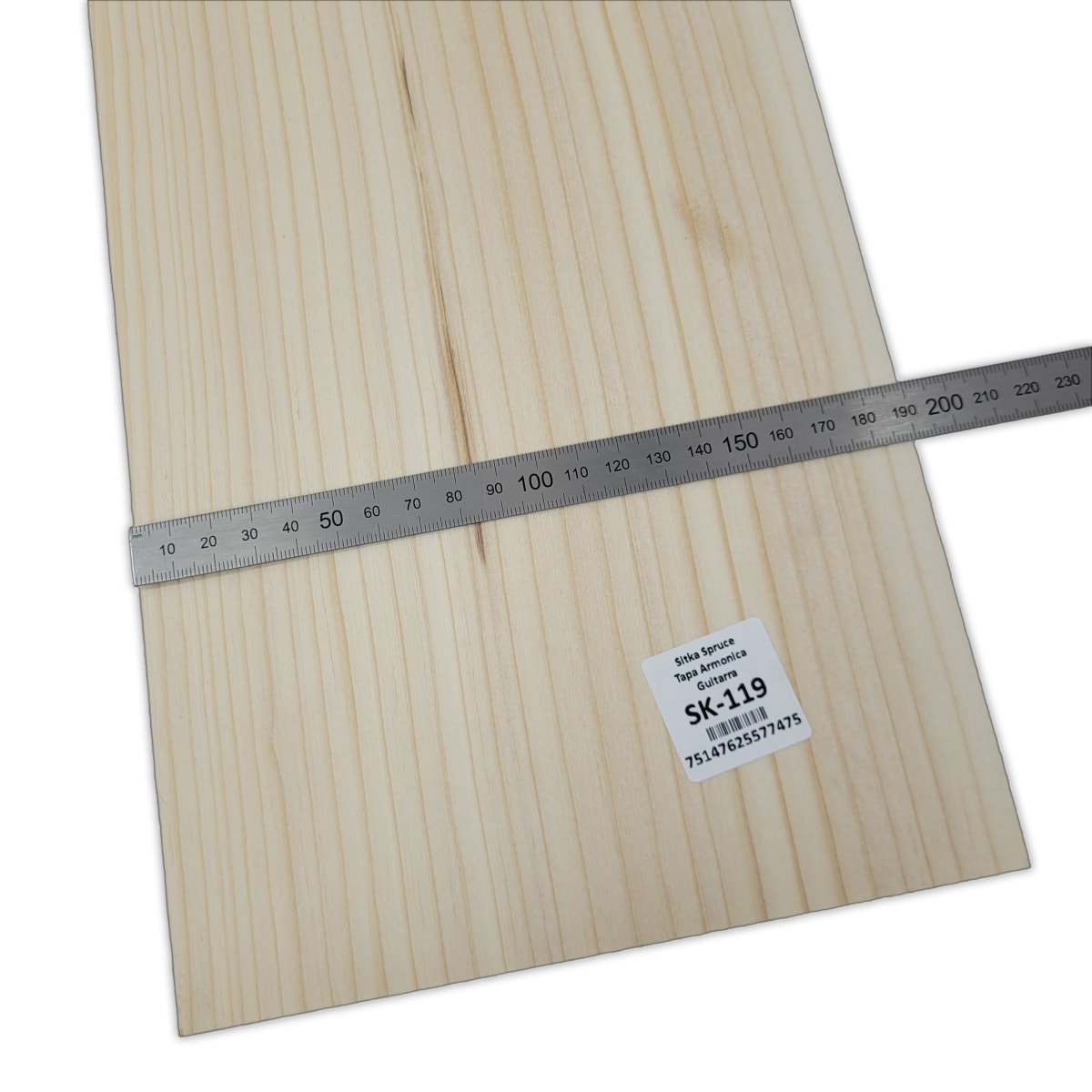Tapa Armonica Unica SK-119 de Sitka Spruce para Guitarra / Calidad A4