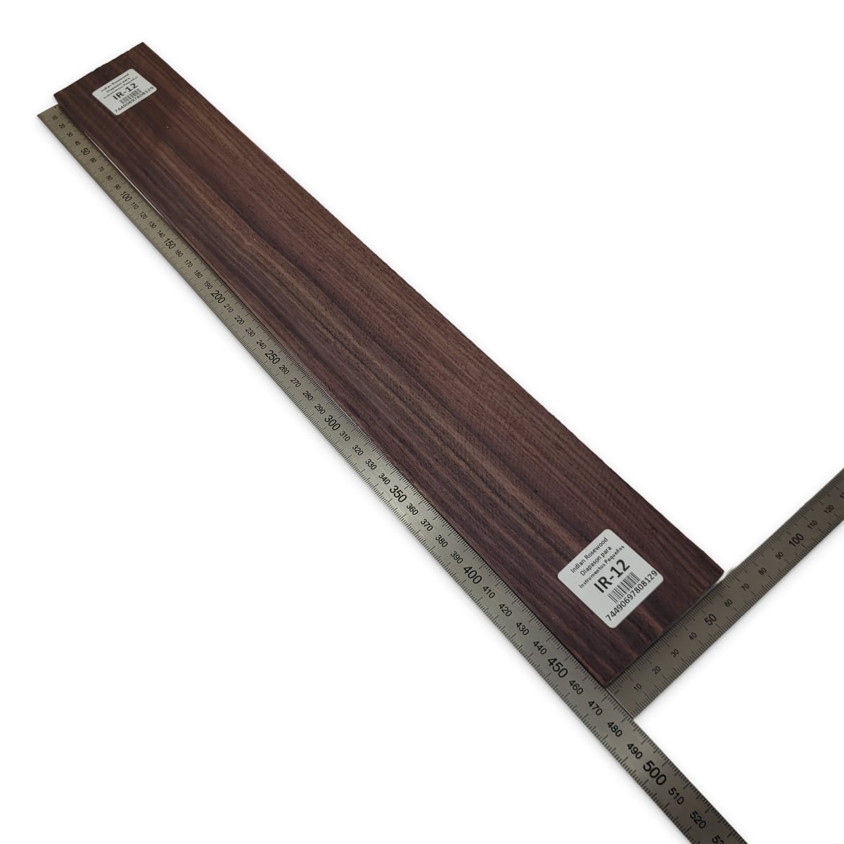 Diapason de Instrumentos Pequeños IR-12 de Indian Rosewood Especial (Palosanto de la India) Corte Radial2