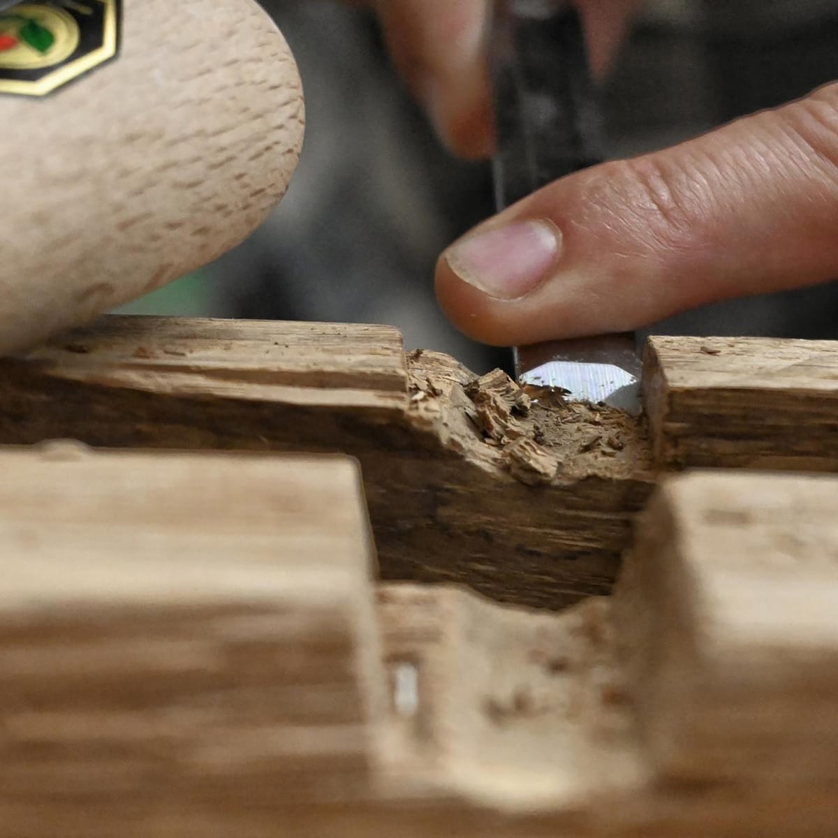 Formon Carpintero Two Cherries 1001 de 12 mm de ancho3