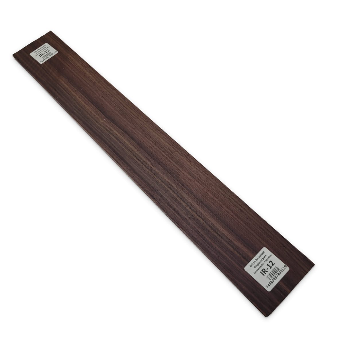 Diapason de Instrumentos Pequeños IR-12 de Indian Rosewood Especial (Palosanto de la India) Corte Radial 0