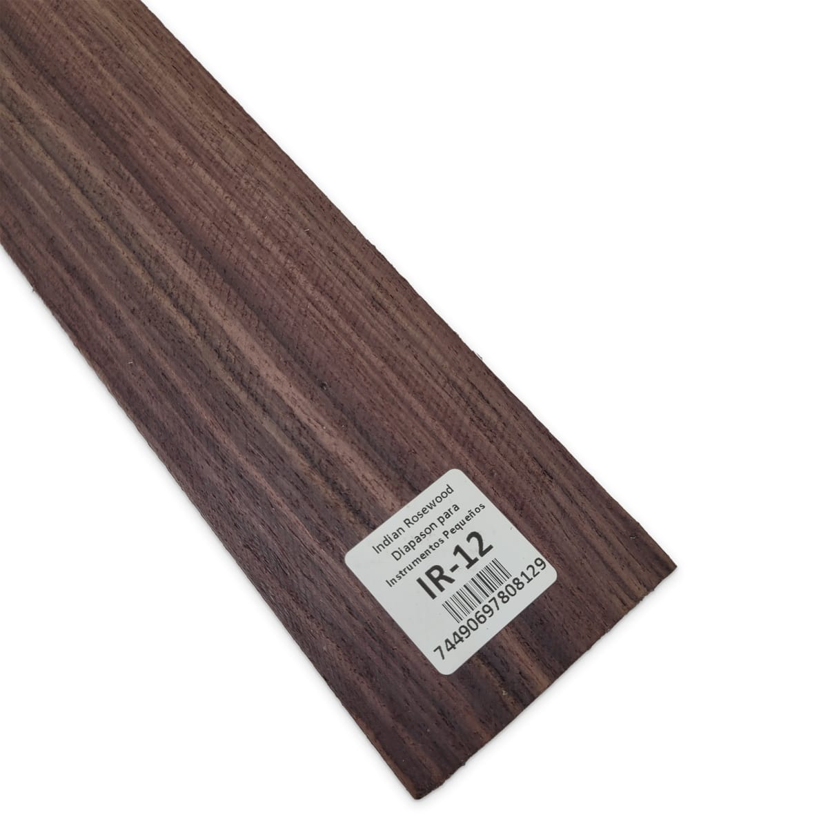 Diapason de Instrumentos Pequeños IR-12 de Indian Rosewood Especial (Palosanto de la India) Corte Radial7