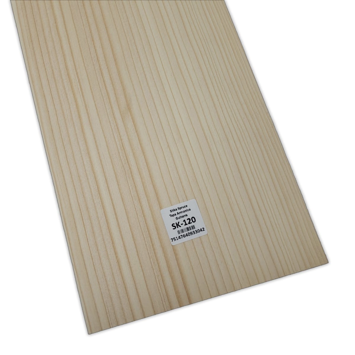 Tapa Armonica Unica SK-120 de Sitka Spruce para Guitarra / Calidad A7