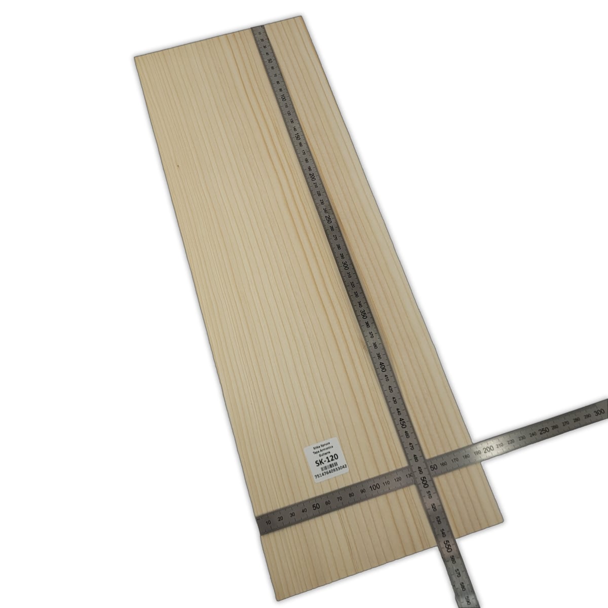 Tapa Armonica Unica SK-120 de Sitka Spruce para Guitarra / Calidad A3