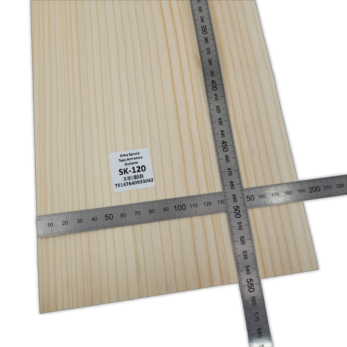 Tapa Armonica Unica SK-120 de Sitka Spruce para Guitarra / Calidad A2