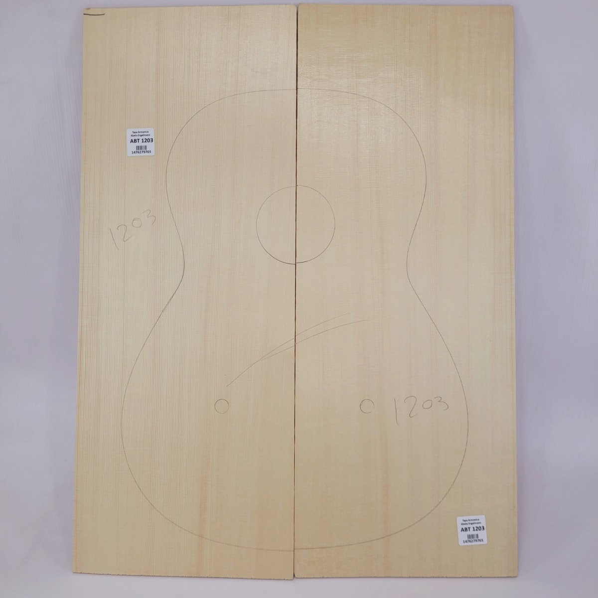 Madera para Tapa Armónica REF: 1203 de Abeto Engelmann Calidad AA Extra Grande para Guitarra5