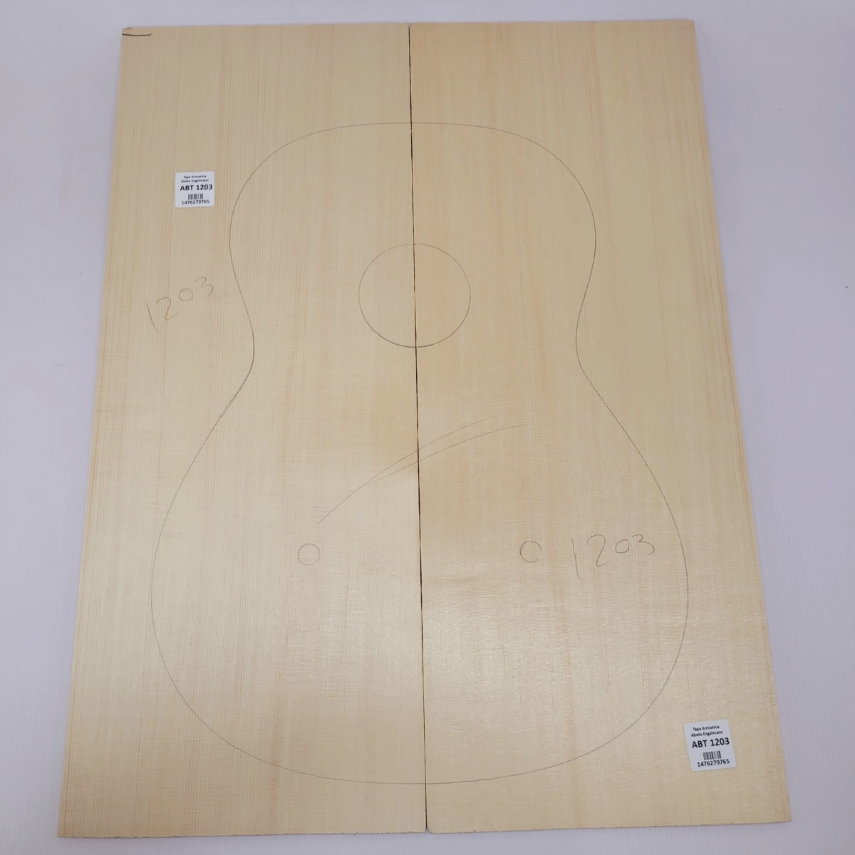 Madera para Tapa Armónica REF: 1203 de Abeto Engelmann Calidad AA Extra Grande para Guitarra7