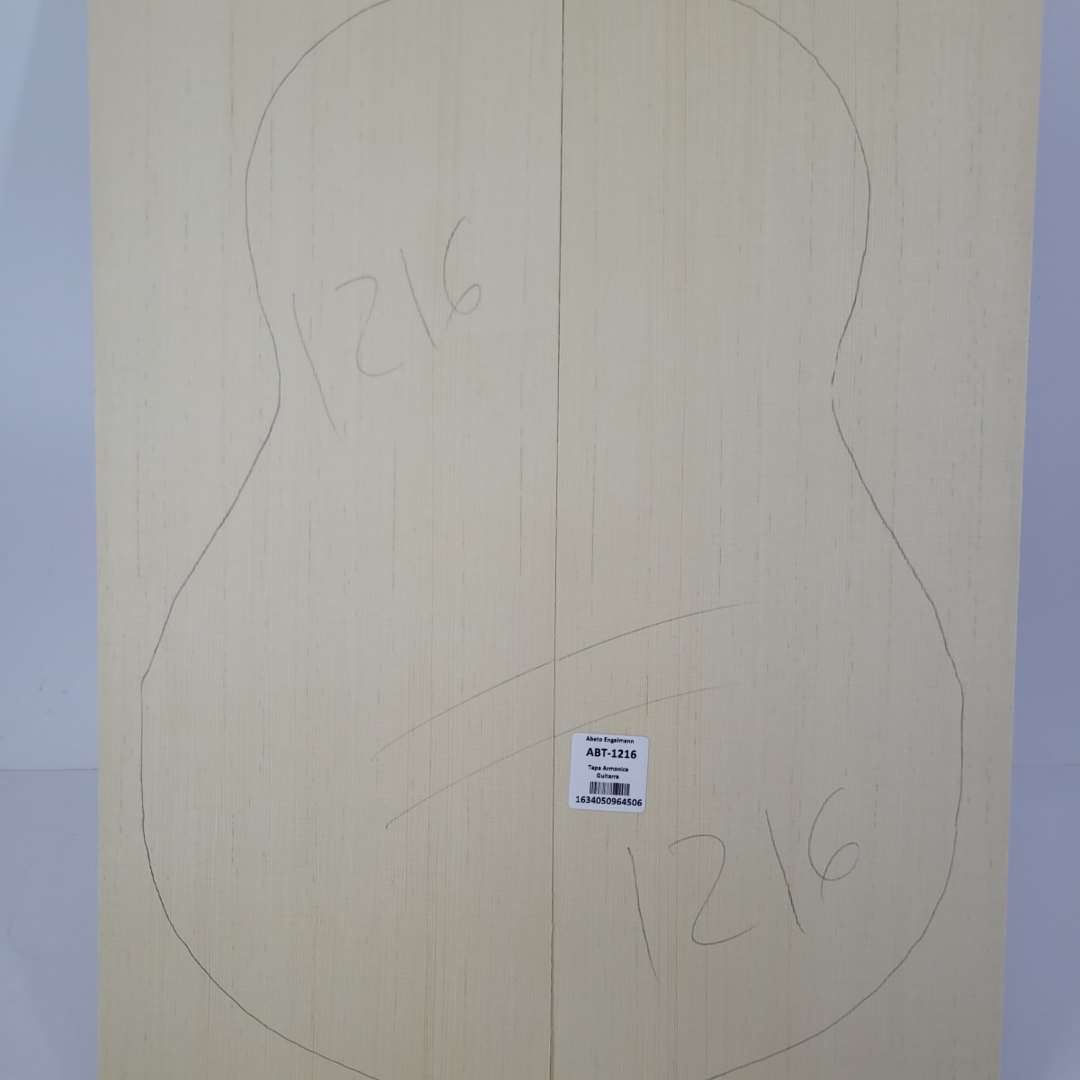 Tapa Armónica de Abeto Engelmann ABT-1216 AAA para Tiple5