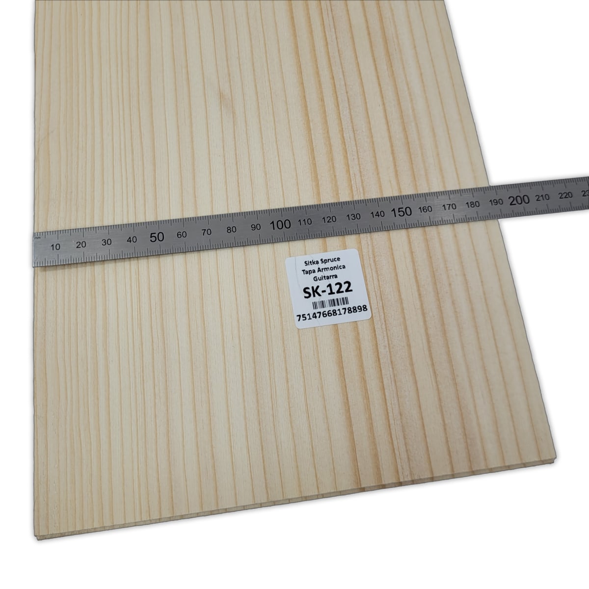 Tapa Armonica Unica SK-122 de Sitka Spruce para Guitarra / Calidad A5